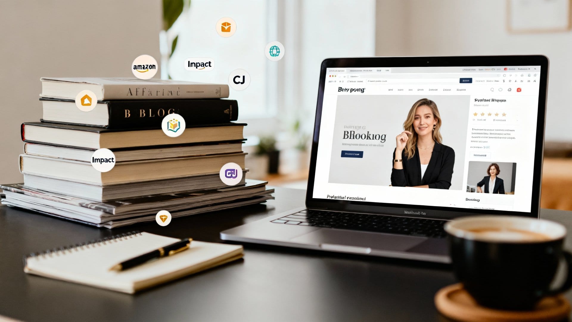 2) Affiliate Programs with Buying Intent (Amazon, Impact, CJ, Booking)