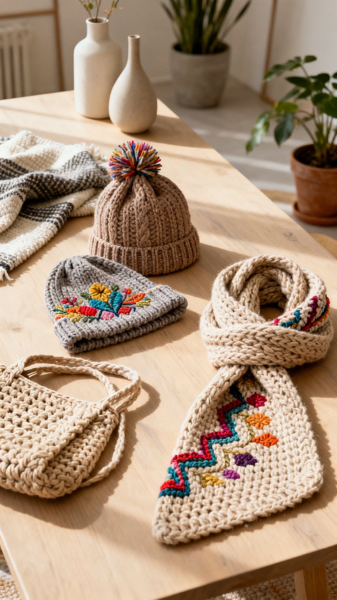 Crochet & Knit Accessories With a Twist