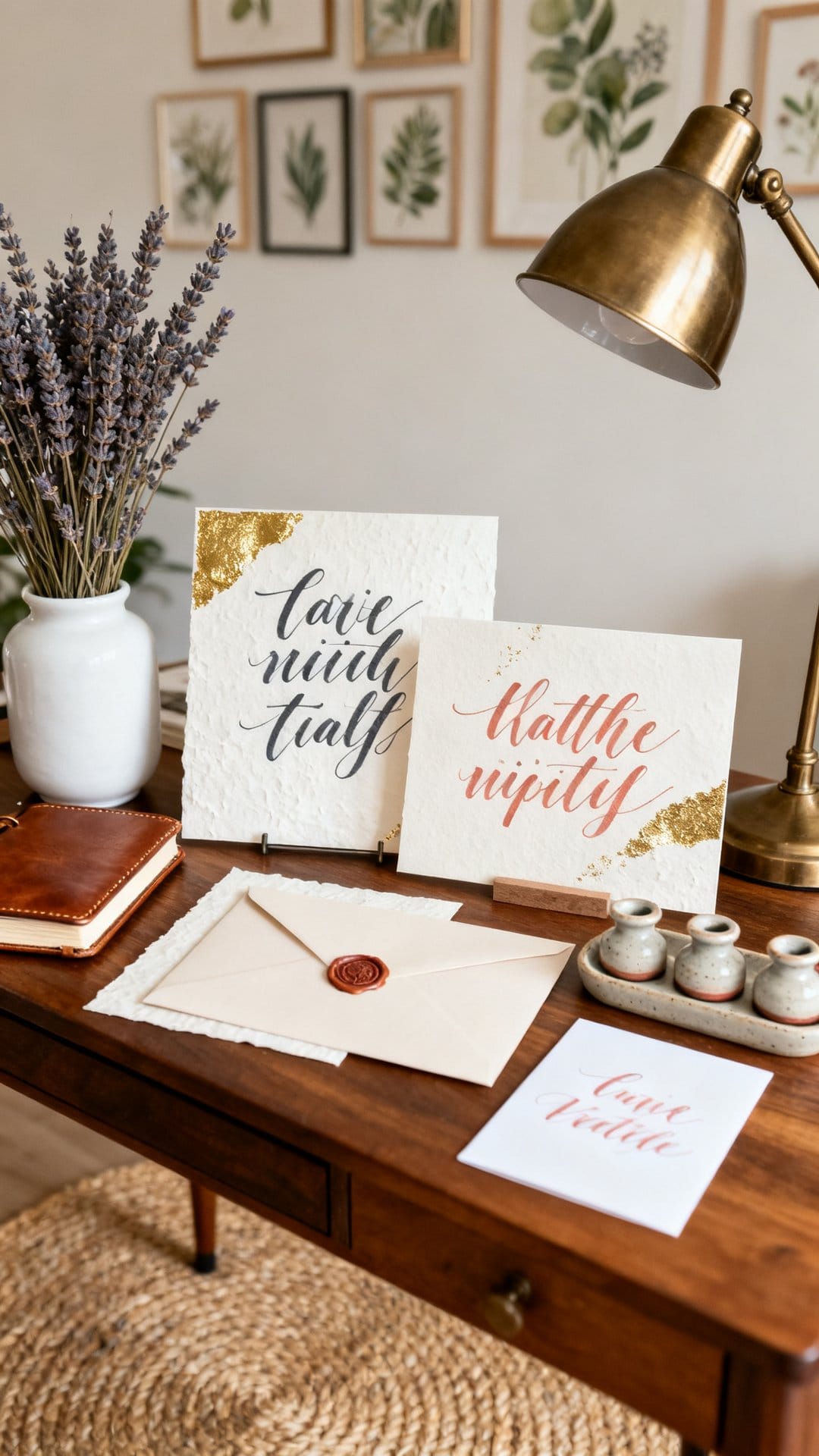 Hand-Lettered Prints & Stationery