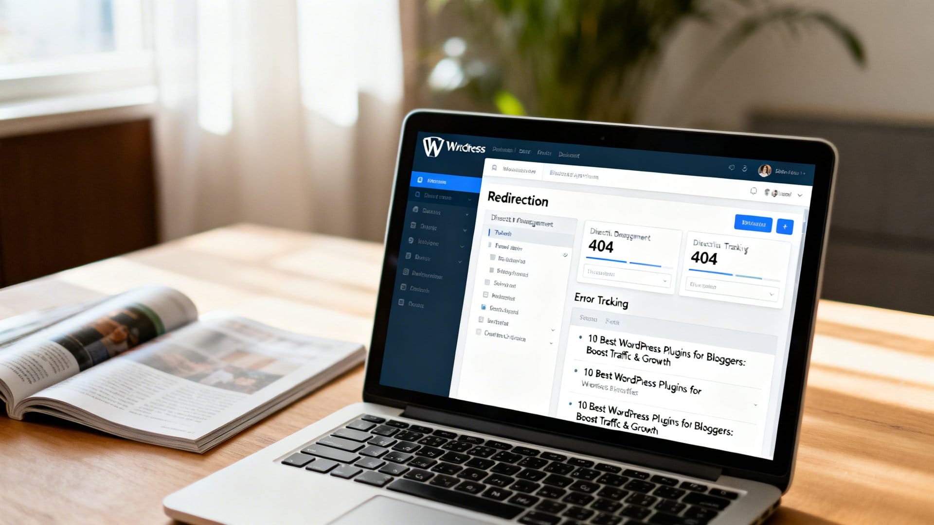Redirection — Manage redirects and track 404s