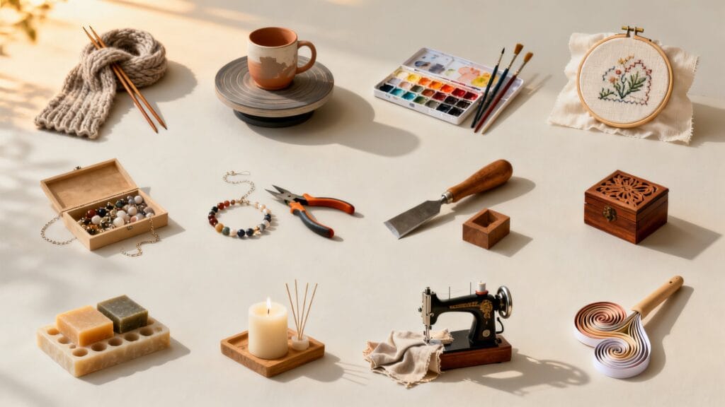10 Best Crafting Hobbies That Make Money: Start Today