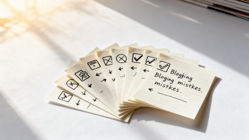 10 Blogging Mistakes That Kill Your Traffic (and How to Fix)